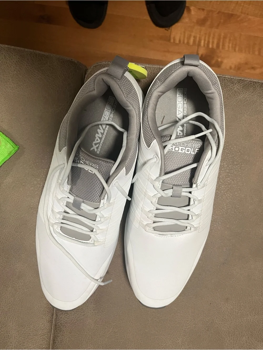 Skechers GO GOLF Men’s White/Gray Golf Shoes size 11.5